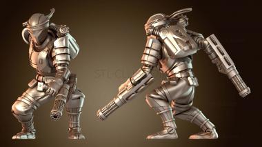 3D модель Автоганы Ниндзя (STL)