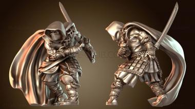 3D модель Ниндзя Смелый (STL)