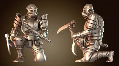 3D модель Мастер ближнего боя ниндзя (STL)