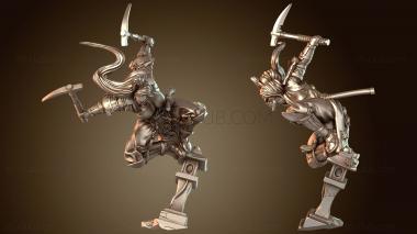 3D модель Ниндзя Беспощадный (STL)