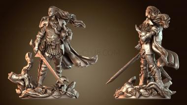 3D модель Нисара Эльфийский Рыцарь (STL)