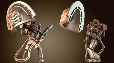 3D модель Шум морской спины (STL)