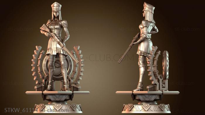 Military Nomnom Figures Caitlyn из Arcane