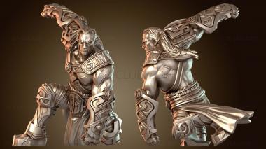 3D модель Норвежские линейные игроки (STL)