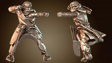 3D модель Североафриканский лучник (STL)