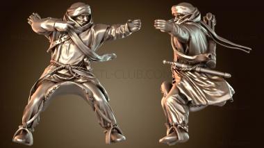 3D модель Североафриканский лучник-ловкач (STL)