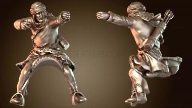 3D модель Североафриканский лучник Квик (STL)