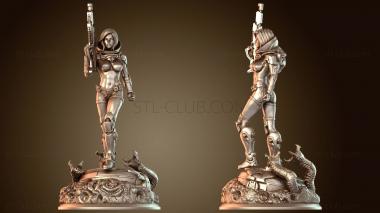 3D модель Космический воин NSFW (STL)