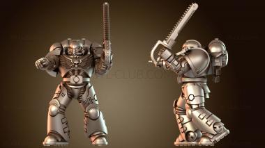 3D модель Капитан-заступник (STL)