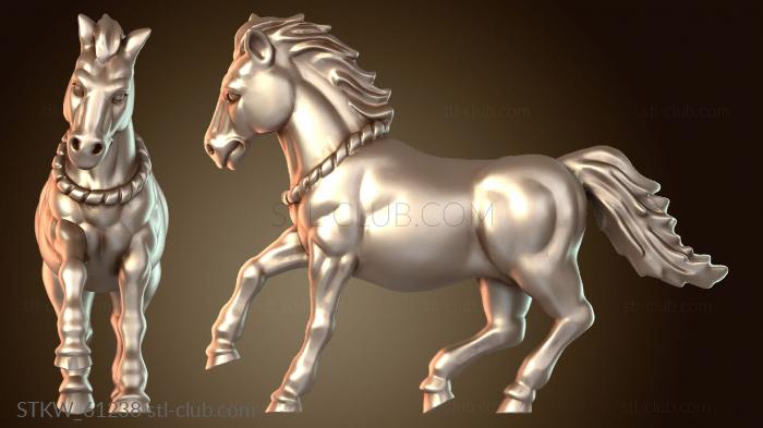 Military НУМИДИЙСКАЯ КОНЬ Закаленная