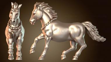 3D модель НУМИДИЙСКАЯ КОНЬ Закаленная (STL)