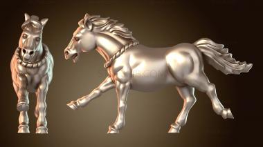 3D модель НУМИДИЙСКИЙ КОНЬ Резкий (STL)