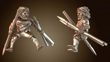 3D модель Нумидийский всадник (STL)