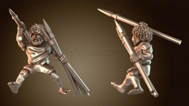 3D модель НУМИДИЙСКИЙ ВСАДНИК Цепкий (STL)