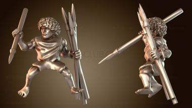 3D модель НУМИДИЙСКИЙ ВСАДНИК Брутальный (STL)