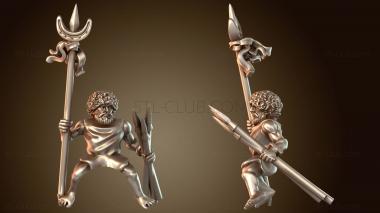 3D модель Нумидийские всадники (STL)