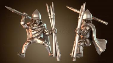 3D модель Лидер нумидийских всадников (STL)