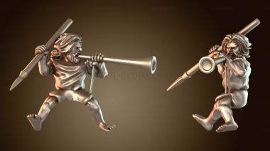 3D модель Нумидийские всадники Музыкант (STL)