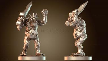 3D модель Нургл Гримлинг Брутальный (STL)