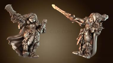 3D модель Дубовые герои Руна (STL)