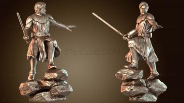 3D модель Оби Ван (STL)