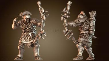 3D модель Обсидиановые лучники (STL)