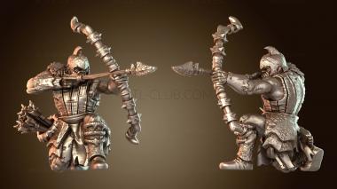 3D модель Обсидиановые лучники Грим (STL)