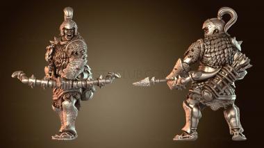 3D модель Обсидиановые лучники угрожают (STL)