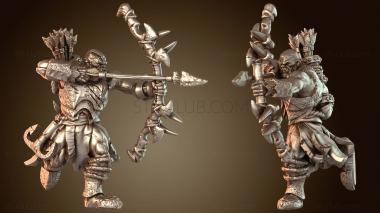 3D модель Обсидиановые лучники Ксениал (STL)