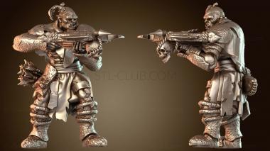 3D модель Обсидиановый арбалетчик-ветеран (STL)