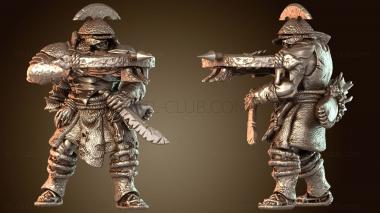 3D модель Обсидиановый арбалетчик Бдительный (STL)