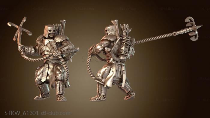 Обсидиановый борец Брутальный