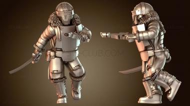 3D модель Офицер-командир (STL)