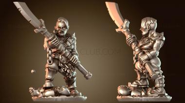 3D модель Огр-дикарь (STL)