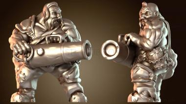 3D модель Огр-канониер (STL)