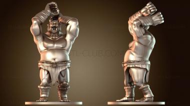 3D модель Огр Цепь Брут Неумолимый (STL)