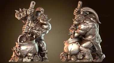 3D модель Огр-повар Бертц Дварфстейк (STL)