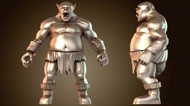 3D модель Огр Джаггернаут (STL)