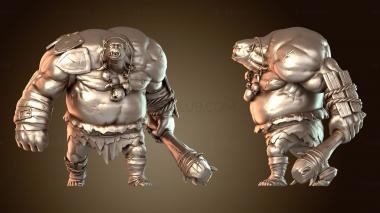 3D модель Огр-громовержец (STL)