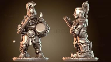 3D модель Огр-музыкант (STL)