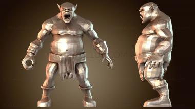 3D модель Огр ТОЛЬКО Доминирующий (STL)