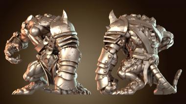 3D модель Злобная Огровая Крыса (STL)