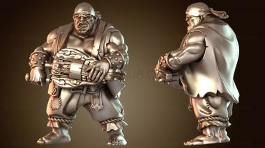 3D модель Музыкант племени огров (STL)