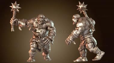 3D модель Булава Огра-Зомби (STL)