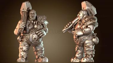 3D модель Огры Огр Дикарь (STL)