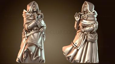 3D модель Старуха-священница Ноктюрн (STL)