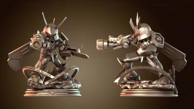 3D модель Омега Рыцарь Медабот Дигимон Рука (STL)