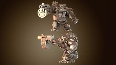 3D модель Орки-мальчики-мародеры (STL)