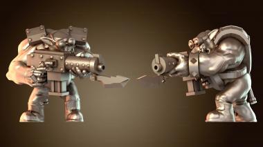 3D модель Орки-мальчики стреляют (STL)