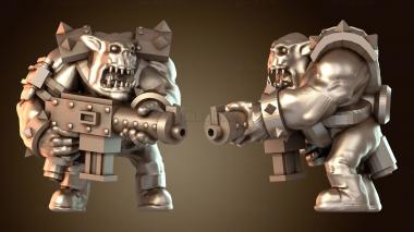 3D модель Орки-мальчики стреляют (STL)